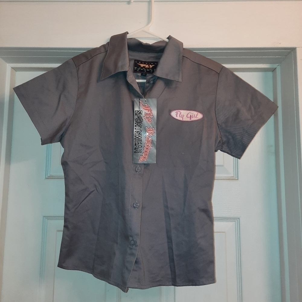 🌟 Fly racing jet shirt size small nwt